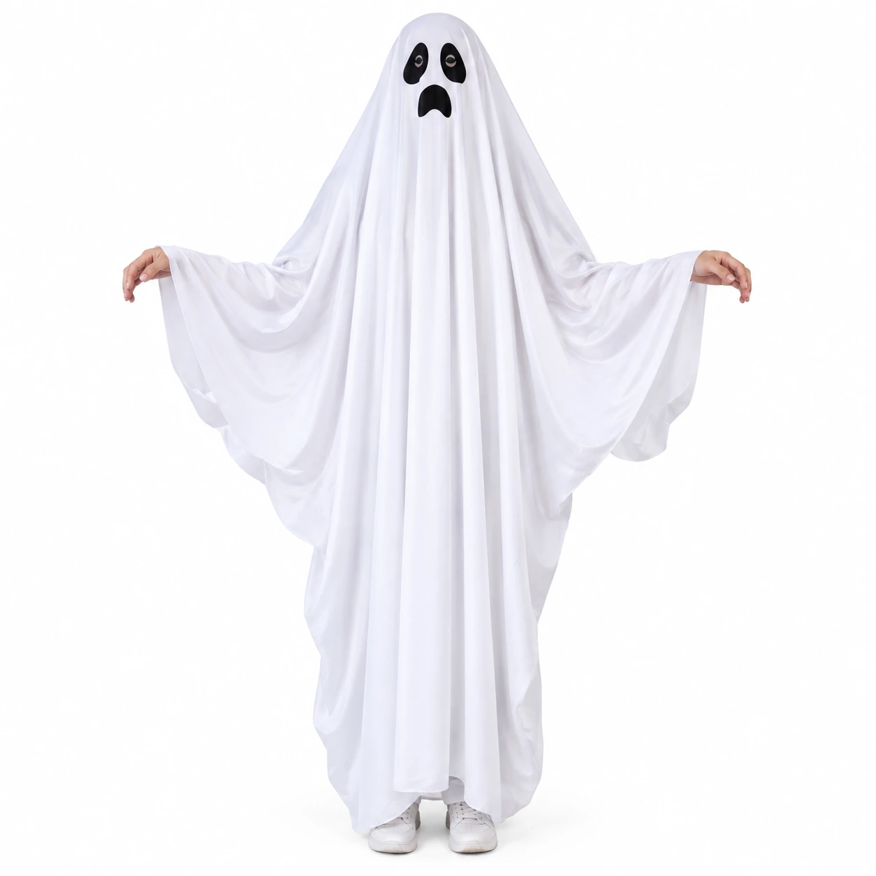 Spöke maskeraddräkt - enkel Halloweenkostym för maskerad