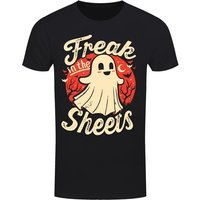 Halloween (Humor) - Fun Oversize T-shirt - Vild i sängen - S 3XL - för Herr - svart