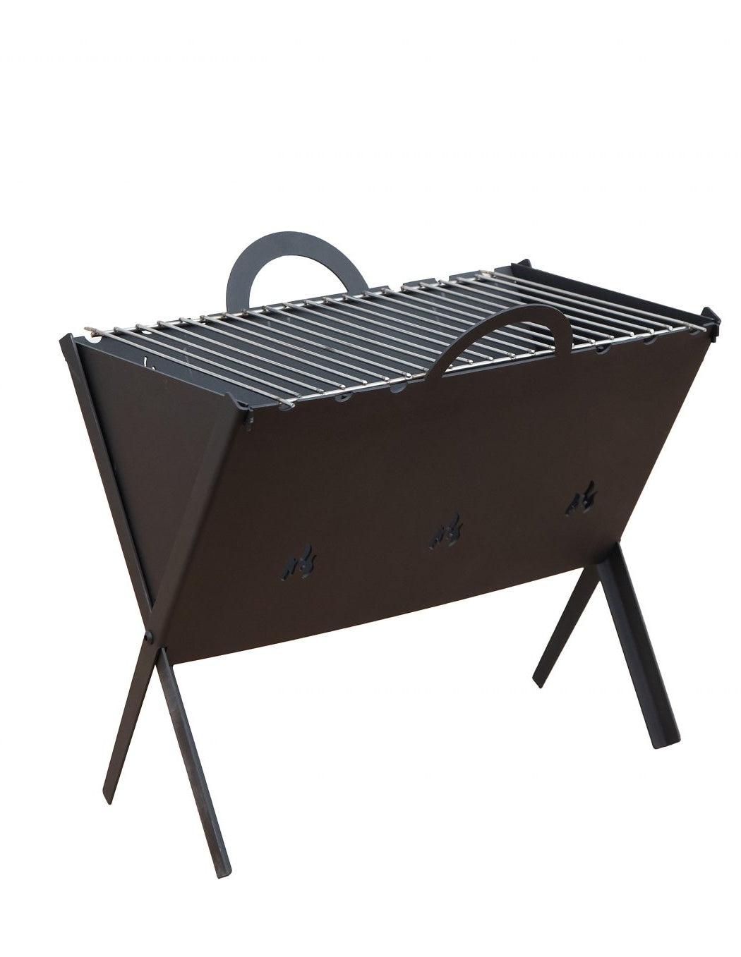 Fällbar grill - En liten grill för picknick och utflykter