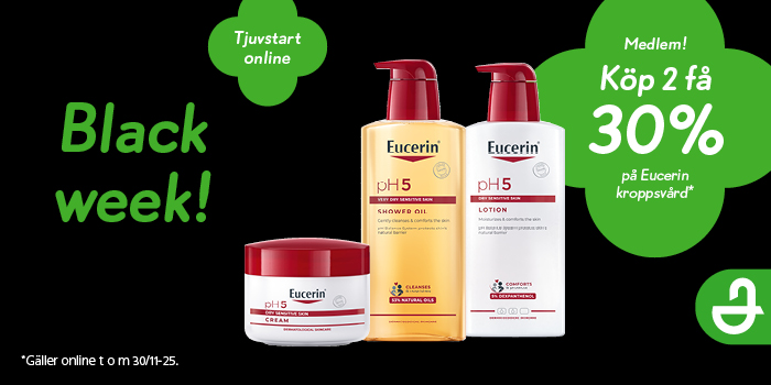Köp 2 få 30% på Eucerin hos Apoteket