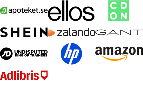 Populära butiker på Refunder