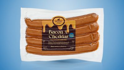 Siljans Chark Bacon & Cheddarkorv
