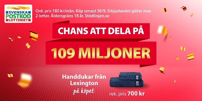 Du och dina grannar har chans att bli miljonärer!