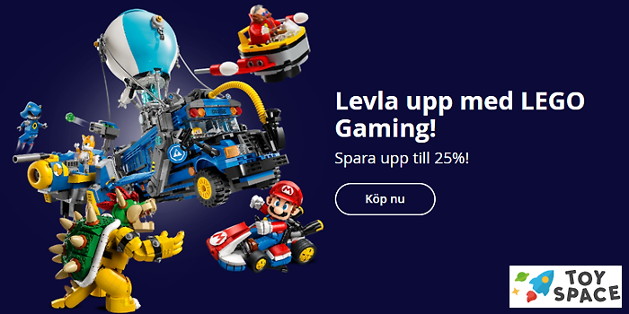 25% på alla LEGO Gaming byggsatser!