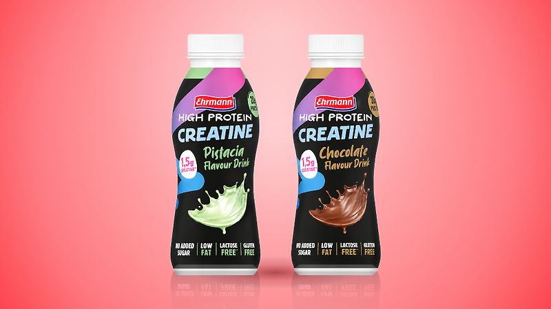 High Protein Creatine Drink - 33 cl - Chocolate & Pistacia Flavour