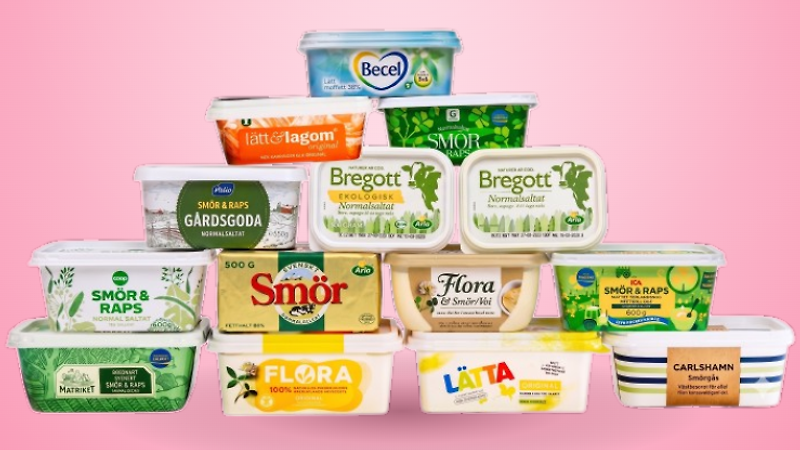 Valfritt smör eller margarin