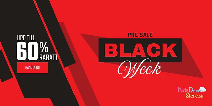 Pre Sale Black Week - Få upp till 60%