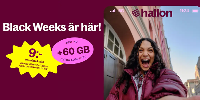 Black Weeks hos Hallon!