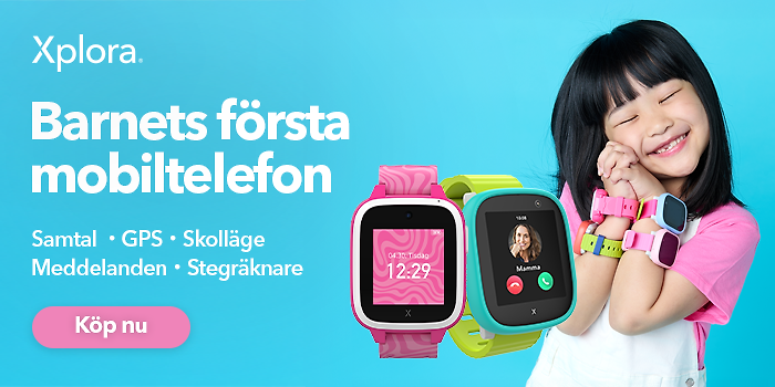Ge barnet trygghet med Xplora!