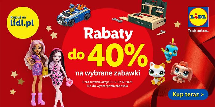 Mega rabaty na zabawki