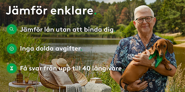 Jämför lån kostnadsfritt!