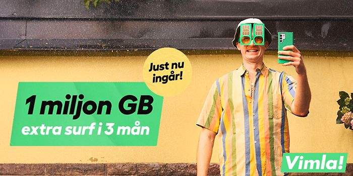 Mobilabonnemang med bra vibrationer!