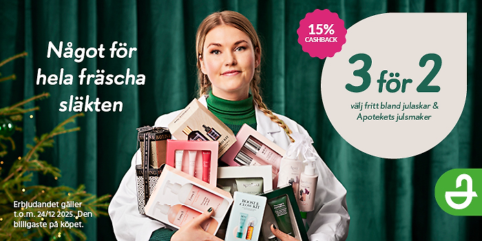 Hitta julens presentaskar hos Apoteket