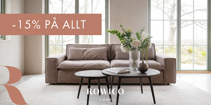 Sommarkampanj med 15% rabatt på allt!