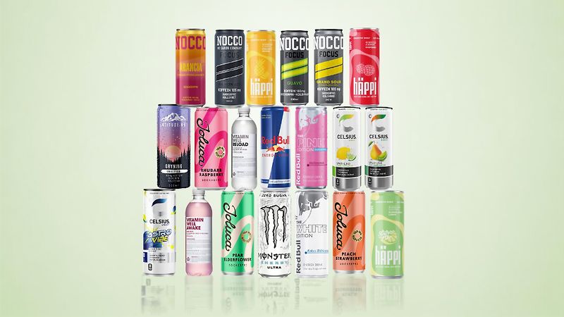 4 valfria energidrycker - bara för dig som student!