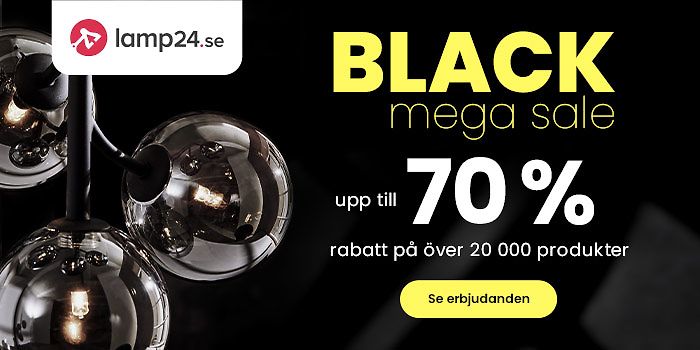 Upp till 70% hos lamp24.se!