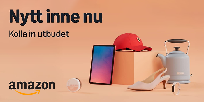 Nytt hos Amazon!