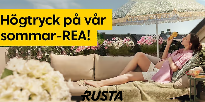 Sommar-REA hos Rusta