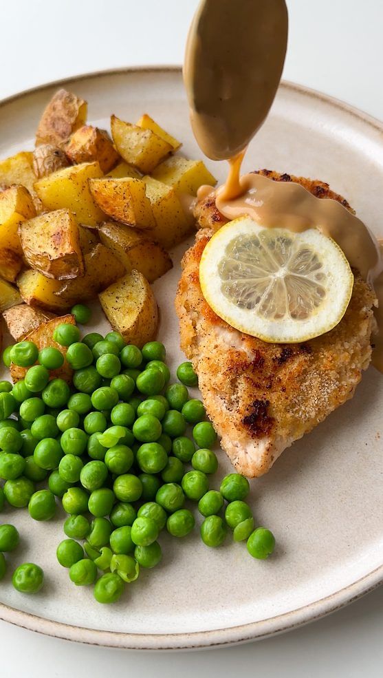 VECKANS MATLÅDOR – KYCKLINGSCHNITZEL MED BRUNSÅS