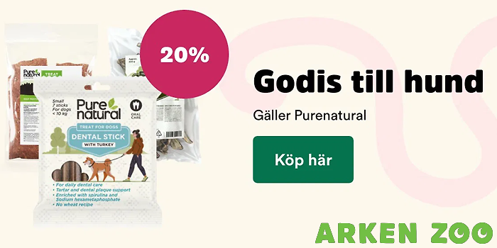 20% på Purenatural hundgodis