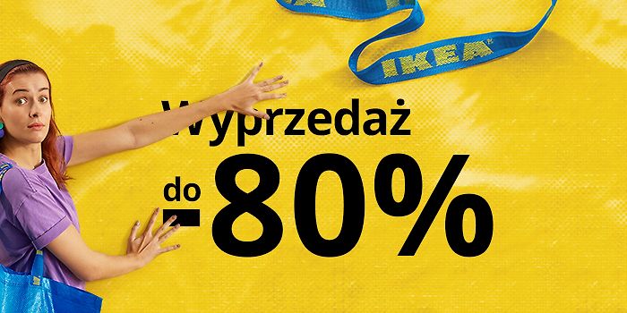 Już trwa! Wielka wyprzedaż w IKEA do -80%!