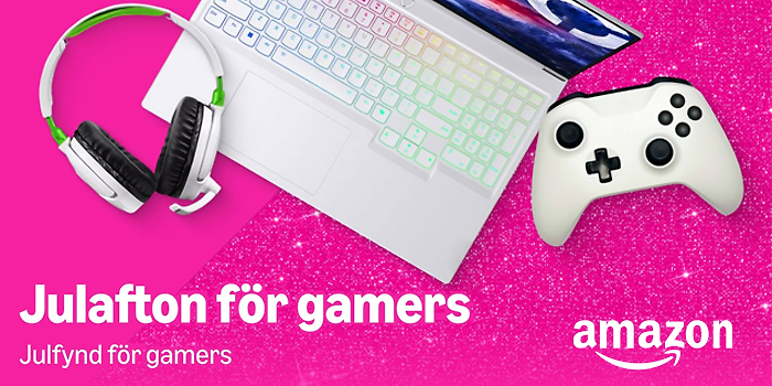 Hitta perfekta gamer-gåvor på Amazon!