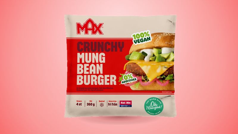 Crunchy Mungbean Burger