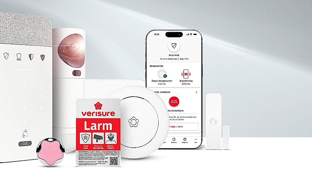 Beställ larm, LockGuard™ ingår!