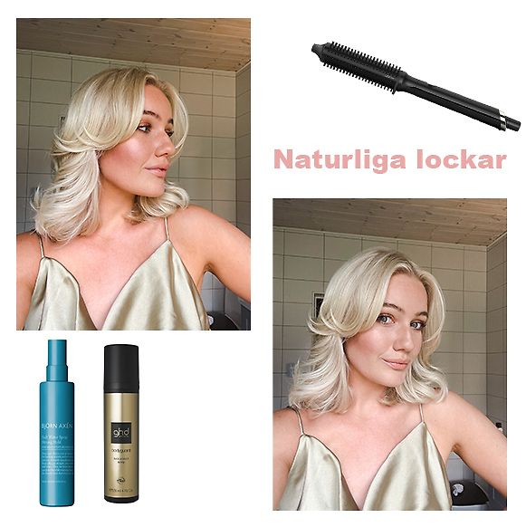Perfekta lockar i håret!