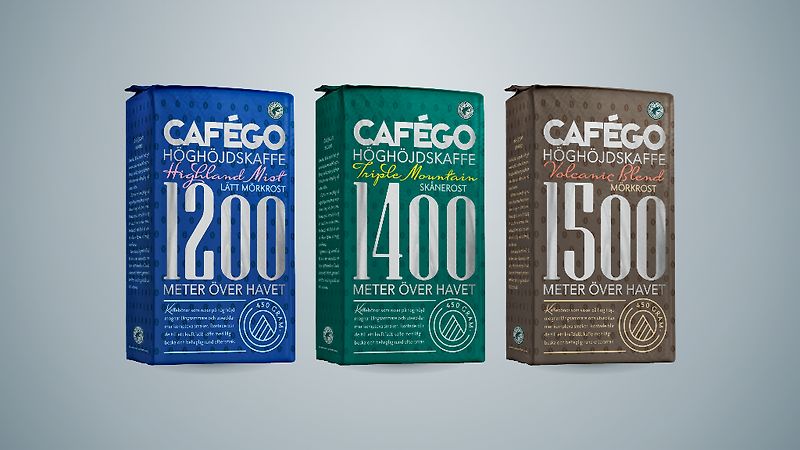 Köp 2 st Cafégo malet bryggkaﬀe - 450 g