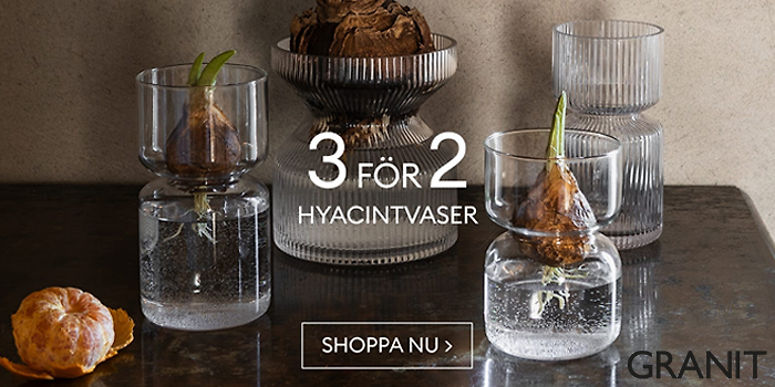 3 för 2 på julens finaste vaser!