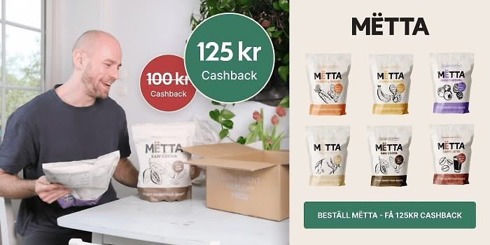 100kr rabatt & gratis shaker | 125kr CB