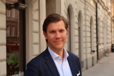 Johan Lemos, VD på Refunder