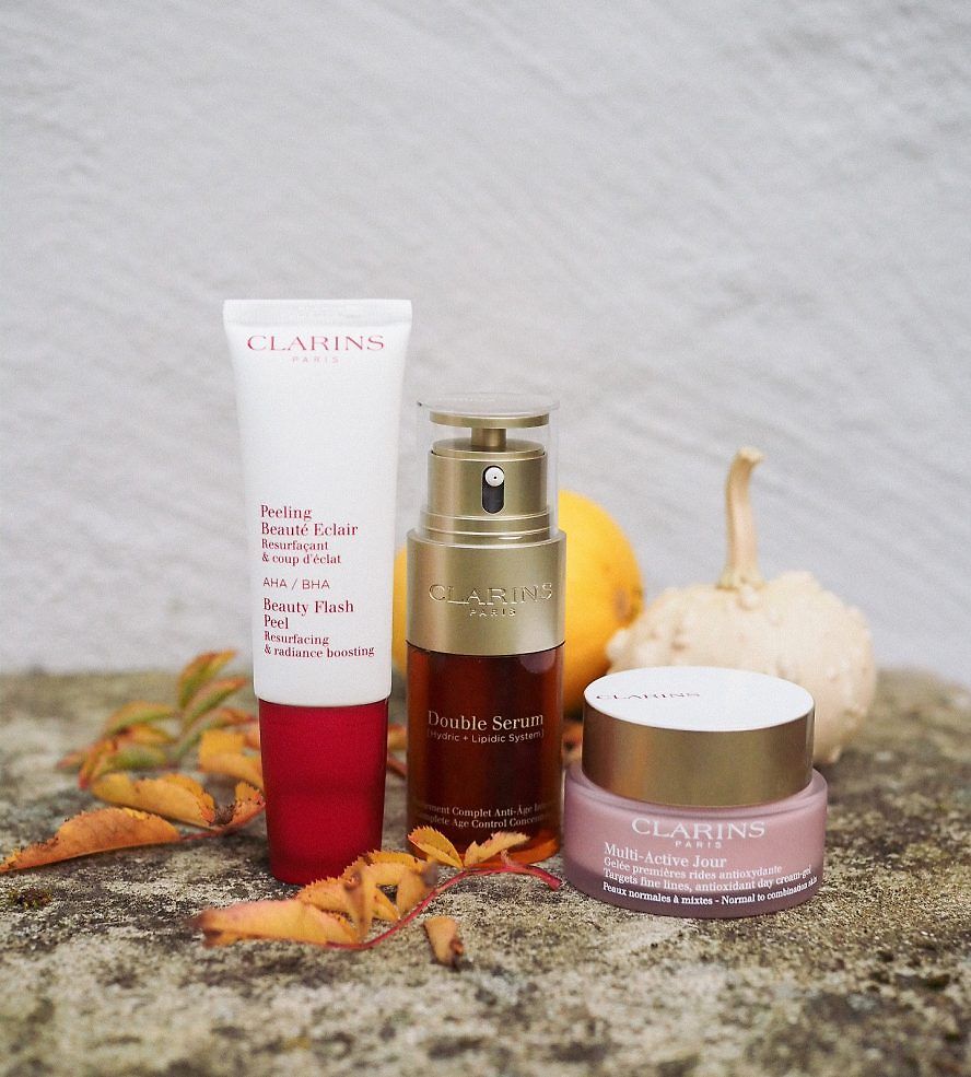 Höstens glow med Clarins