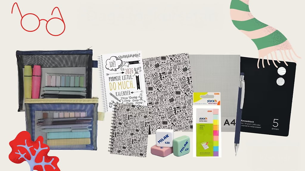 Allt du behöver för kursstarten!