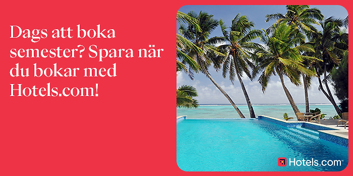 Brett utbud av hotell med Hotels.com