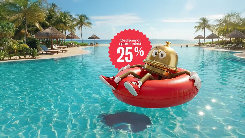 Spara minst 25%* hos Hotels.com