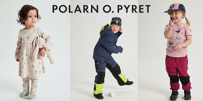 Upp till 50% rabatt hos Polarn O. Pyret