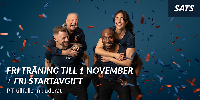 Fri träning till november + fri startavgift