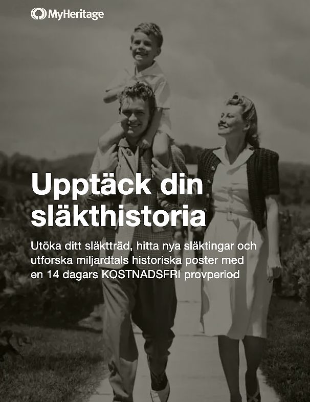 Släktforska med Myheritage!