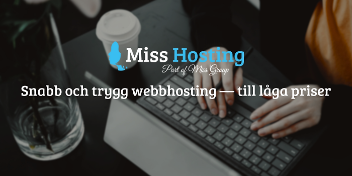 Snabb, trygg webbhosting - låga priser