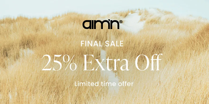 Final Sale hos aim'n!