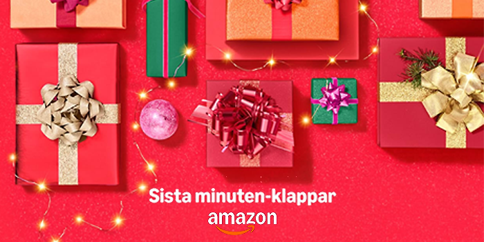 Julklapps-panik? Hitta allt på Amazon!