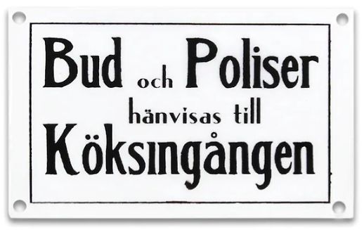Unik och egen inredning hos Sakligheter!