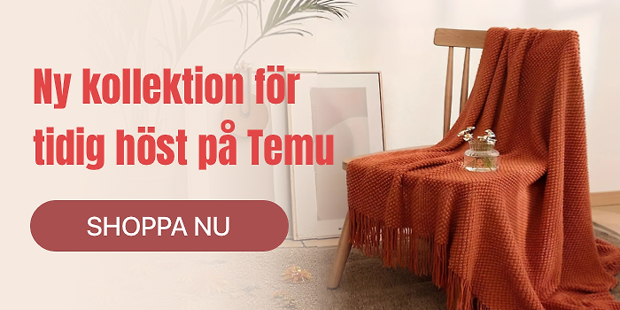 Ny kollektion för tidig höst på Temu