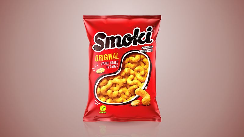Smoki Jordnötsbågar - 150 g