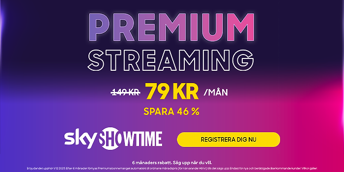 Sky Showtime - Från 79 kr/mån!