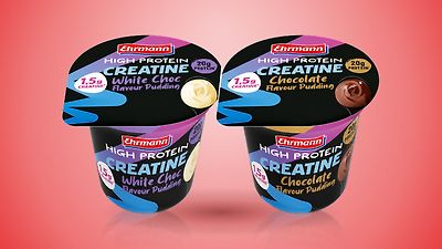 High Protein Creatine Pudding 230 g - Chocolate & White Choc Flavour 