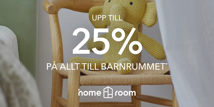 Upp till 25% på allt till barnrummet!