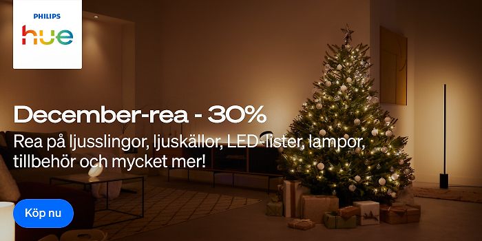 December-rea hos Philips Hue!
